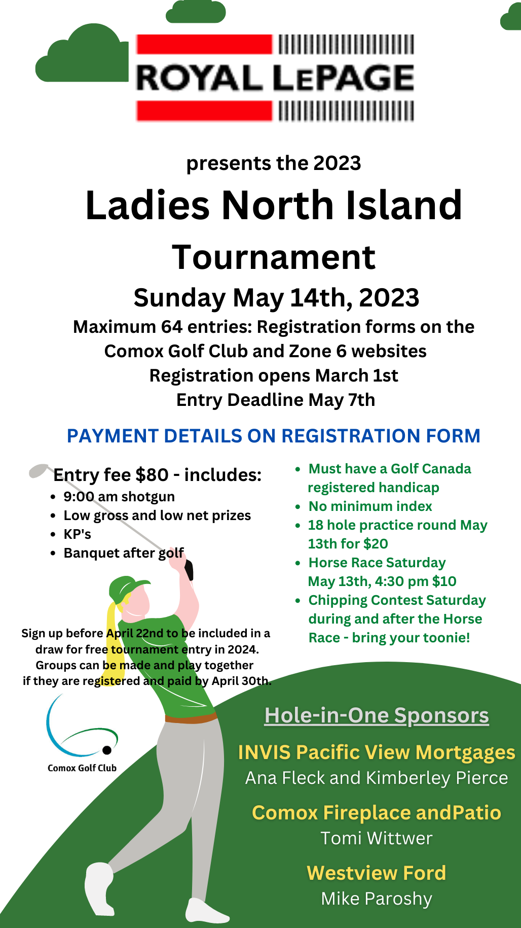 Ladies North Island Tournament 2023